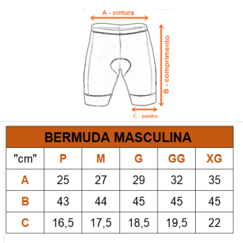 BERMUDA DE CICLISMO ADVENTURE GBK MASC.