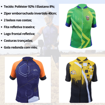 CAMISA DE CICLISMO unissex