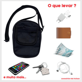 Mini Bolsa Tiracolo Pochete Necessaire Shoulder Bag